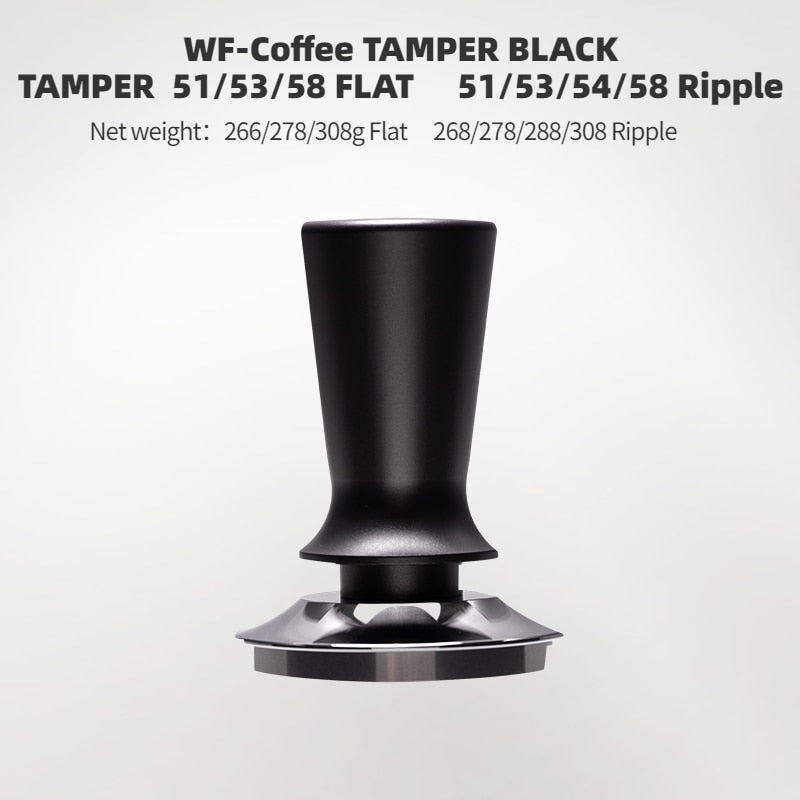 Adjustable Depth Coffee Tamper Calibrated Steady Pressure Espresso Distributor Stainless Steel Force