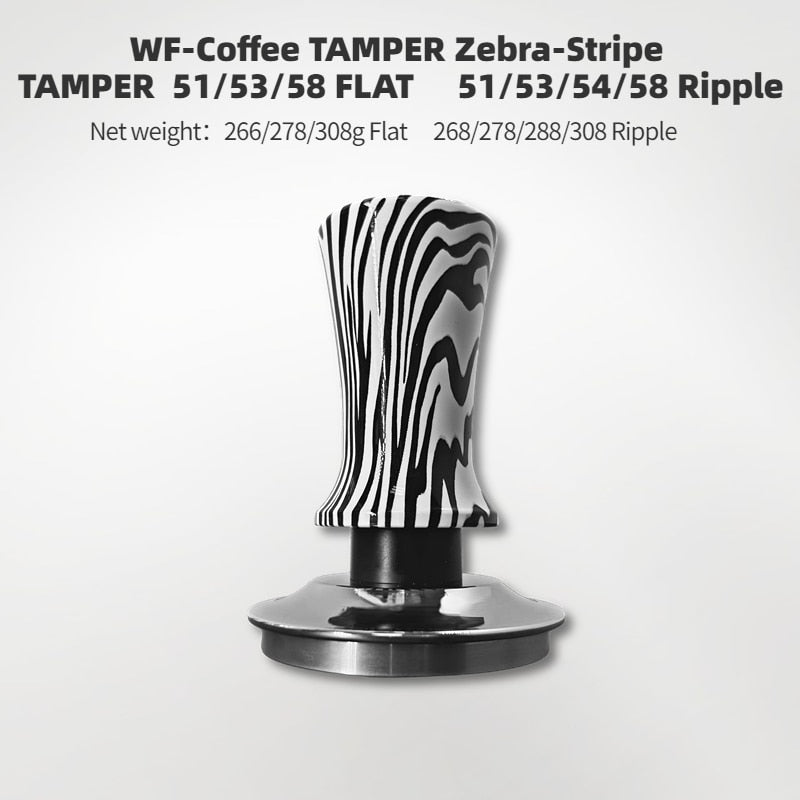 Adjustable Depth Coffee Tamper Calibrated Steady Pressure Espresso Distributor Stainless Steel Force