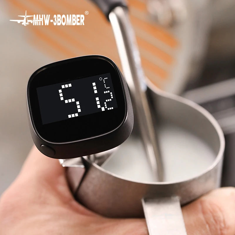 MHW-3BOMBER Instant Read Digital Thermometer Coffee Pot Food Thermometers for Cooking BBQ Barista