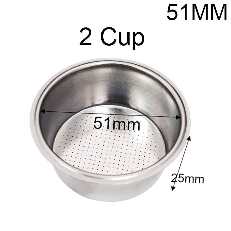 Aluminium Alloy 51mm Tamper Handmade Coffee Pressed Powder Hammer Espresso Maker Cafe Barista Tools