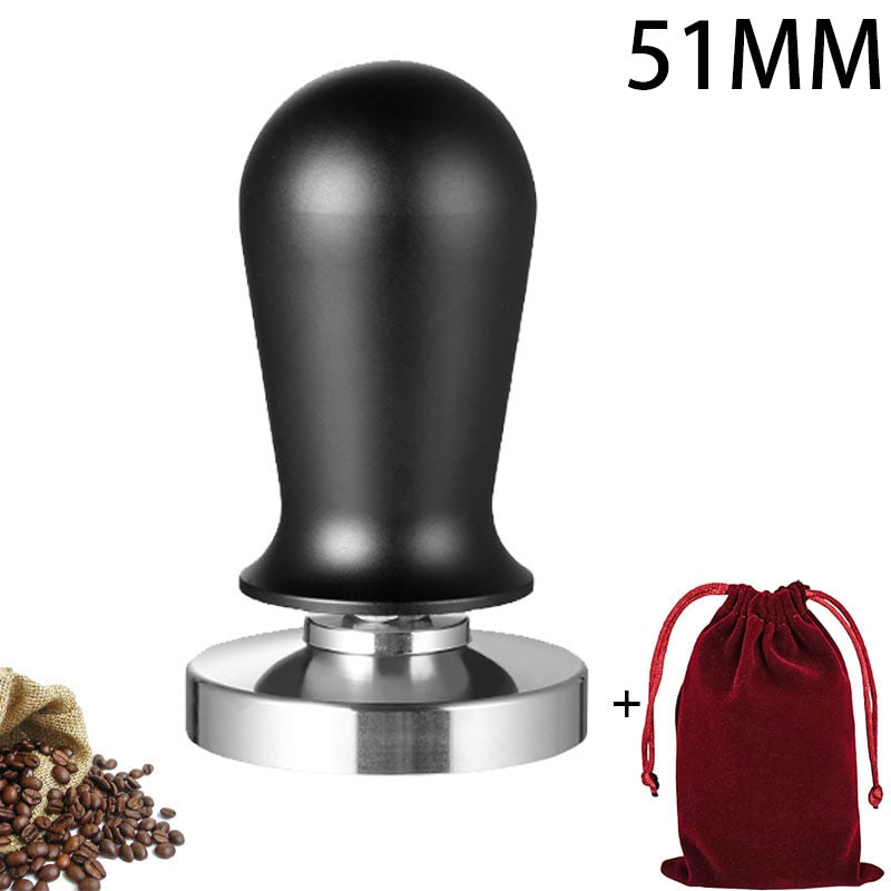 Aluminium Alloy 51mm Tamper Handmade Coffee Pressed Powder Hammer Espresso Maker Cafe Barista Tools