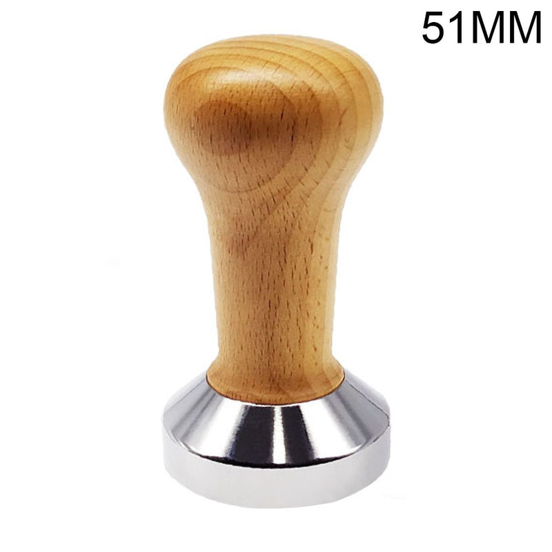 Aluminium Alloy 51mm Tamper Handmade Coffee Pressed Powder Hammer Espresso Maker Cafe Barista Tools