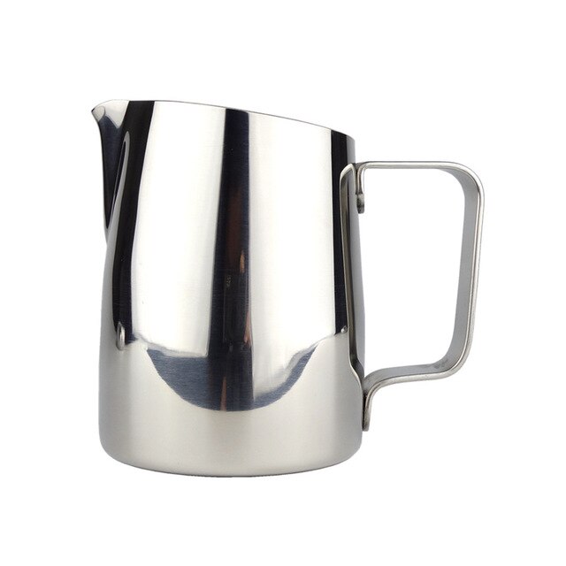 Coffee Pitcher 450ML Stainless Steel Milk Frothing Jug Mugs Espresso Coffee Pitcher Barista Craft