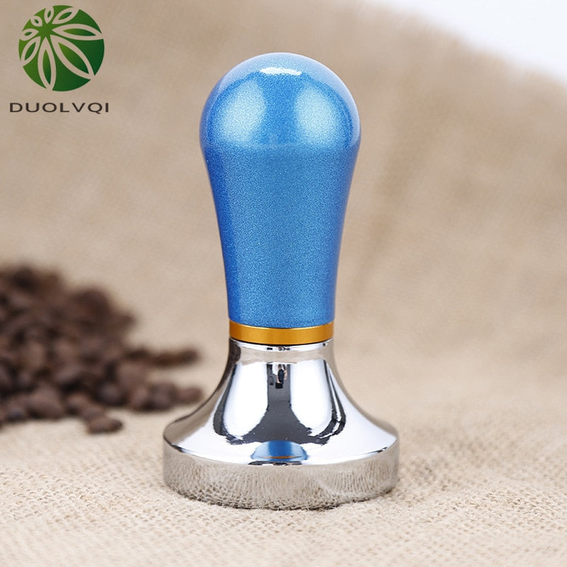 Duolvqi Practical Coffee Maker Pressure Powder Hammer Coffee Tampers Aluminum Pressure Bar Coffee