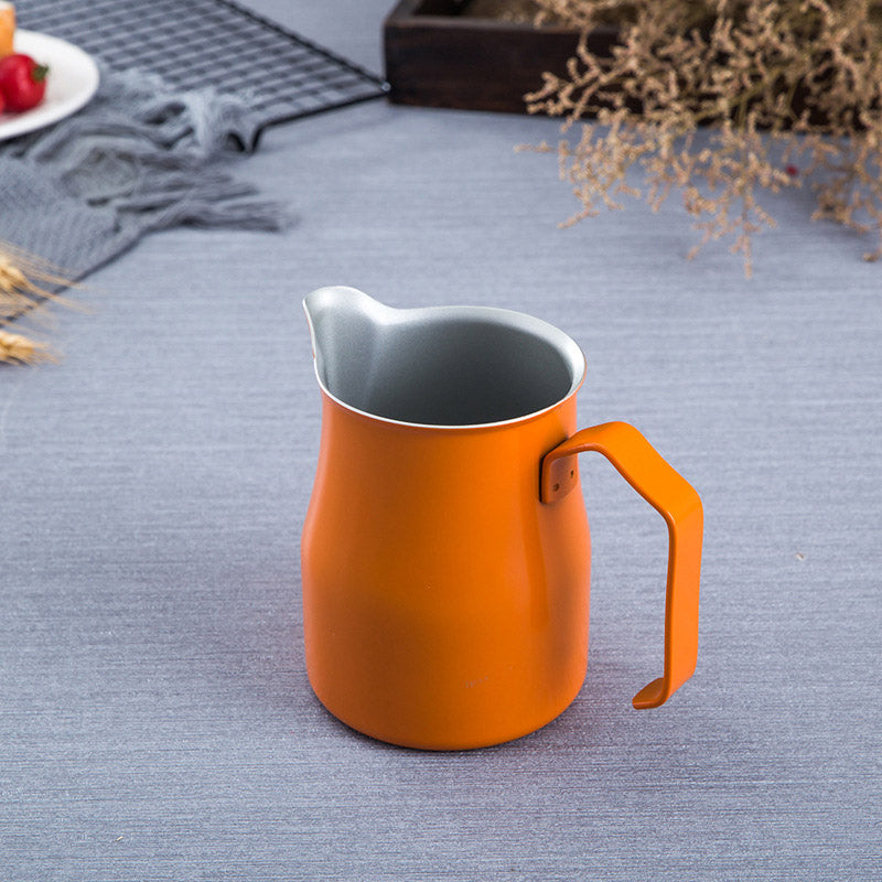 Stainless Steel Italian Style  Professional Milk Pitcher/Jug - Suitable for Espresso, Latte Art