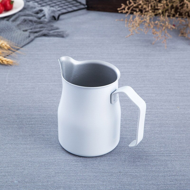 Stainless Steel Italian Style  Professional Milk Pitcher/Jug - Suitable for Espresso, Latte Art