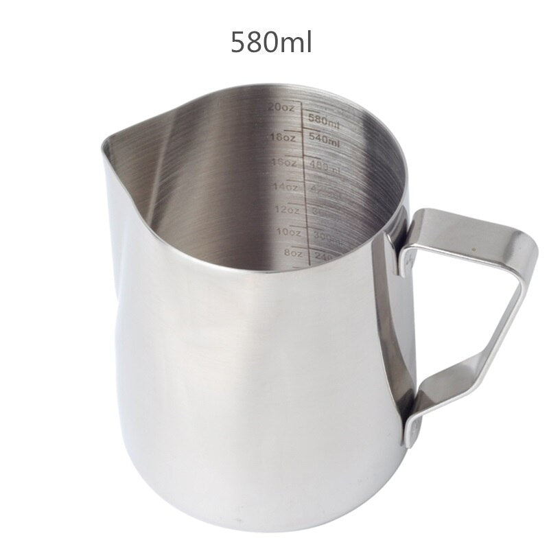 Stainless Steel Milk Frothing Jug Milk Pitcher Espresso Coffee Pitcher Barista Craft Coffee Latte